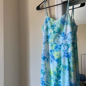 floral beach dress